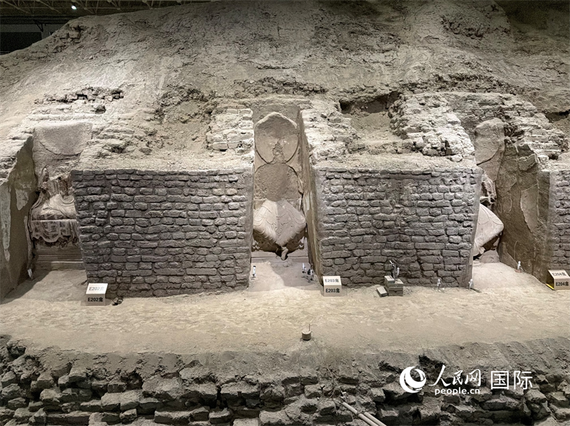 新疆吉木萨尔县北庭故城西大寺。人民网 柯明可摄
