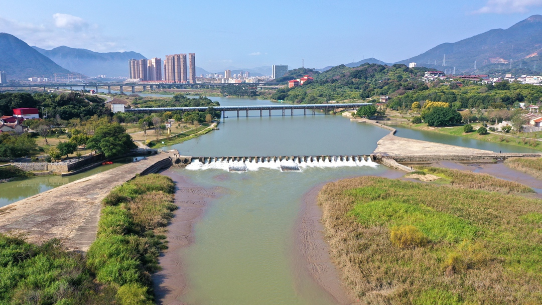木兰陂至今仍在发挥引水、蓄水、防洪、挡潮等多种作用。张智生摄
