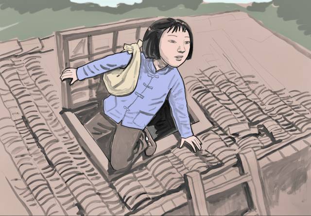 有广州的女同学家里不同意，她翻窗越墙去报名。